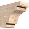 Ekena Millwork Mediterranean Smooth Rafter Tail, Douglas Fir, 5 1/2"W x 10"H x 12"L RFT06X10X12MED00SDF - alternate 1